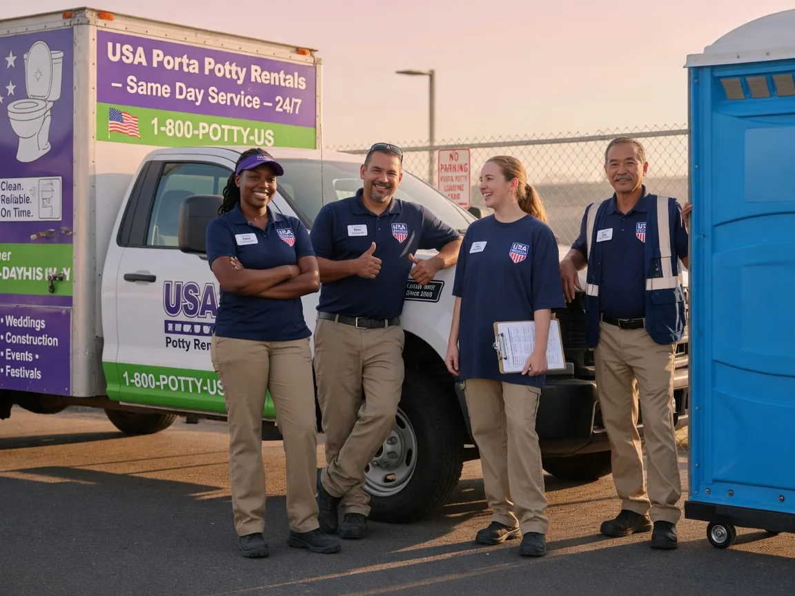 Porta Potty Rental company in Kewaskum, WI