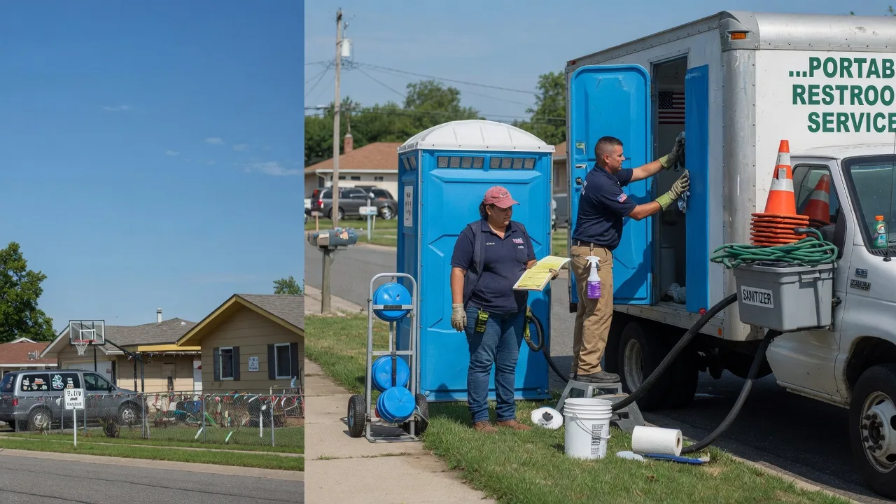 Portable Toilet Rental in Kewaskum, WI near me